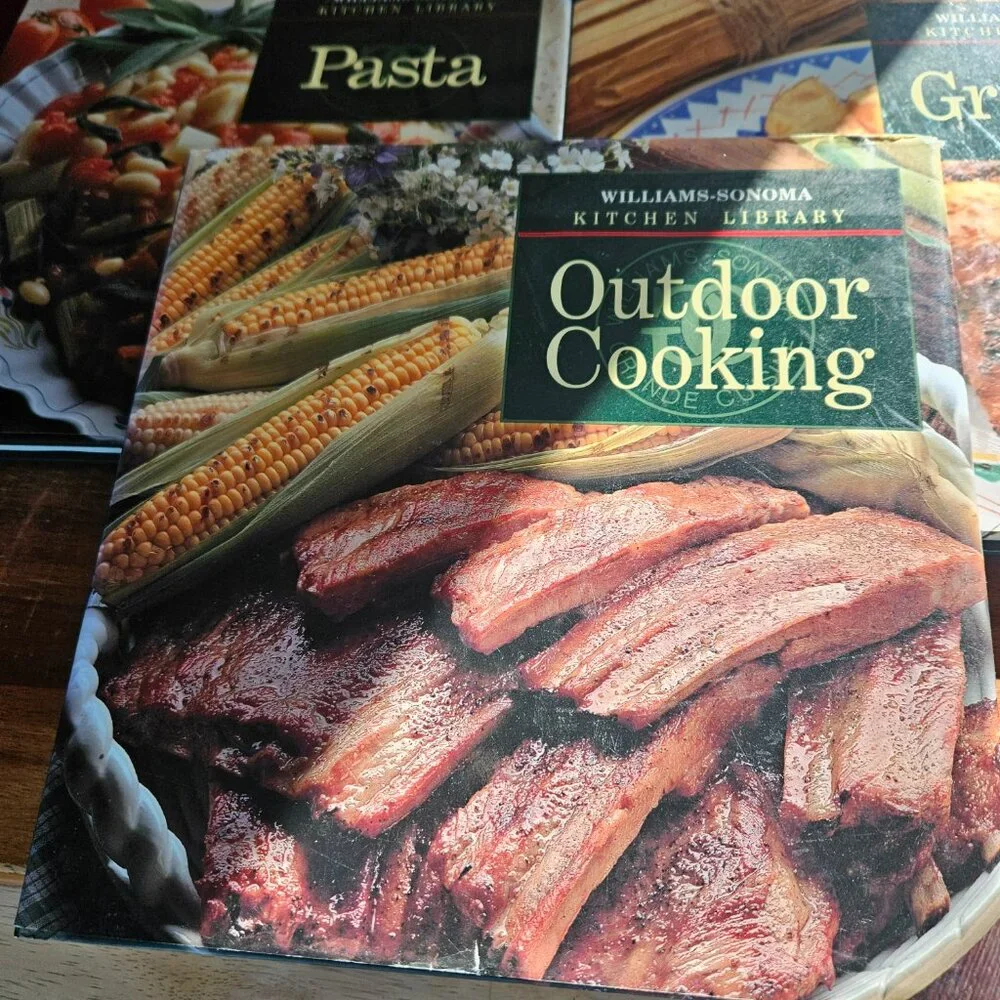 set of three Sonoma Williams cookbook collection
